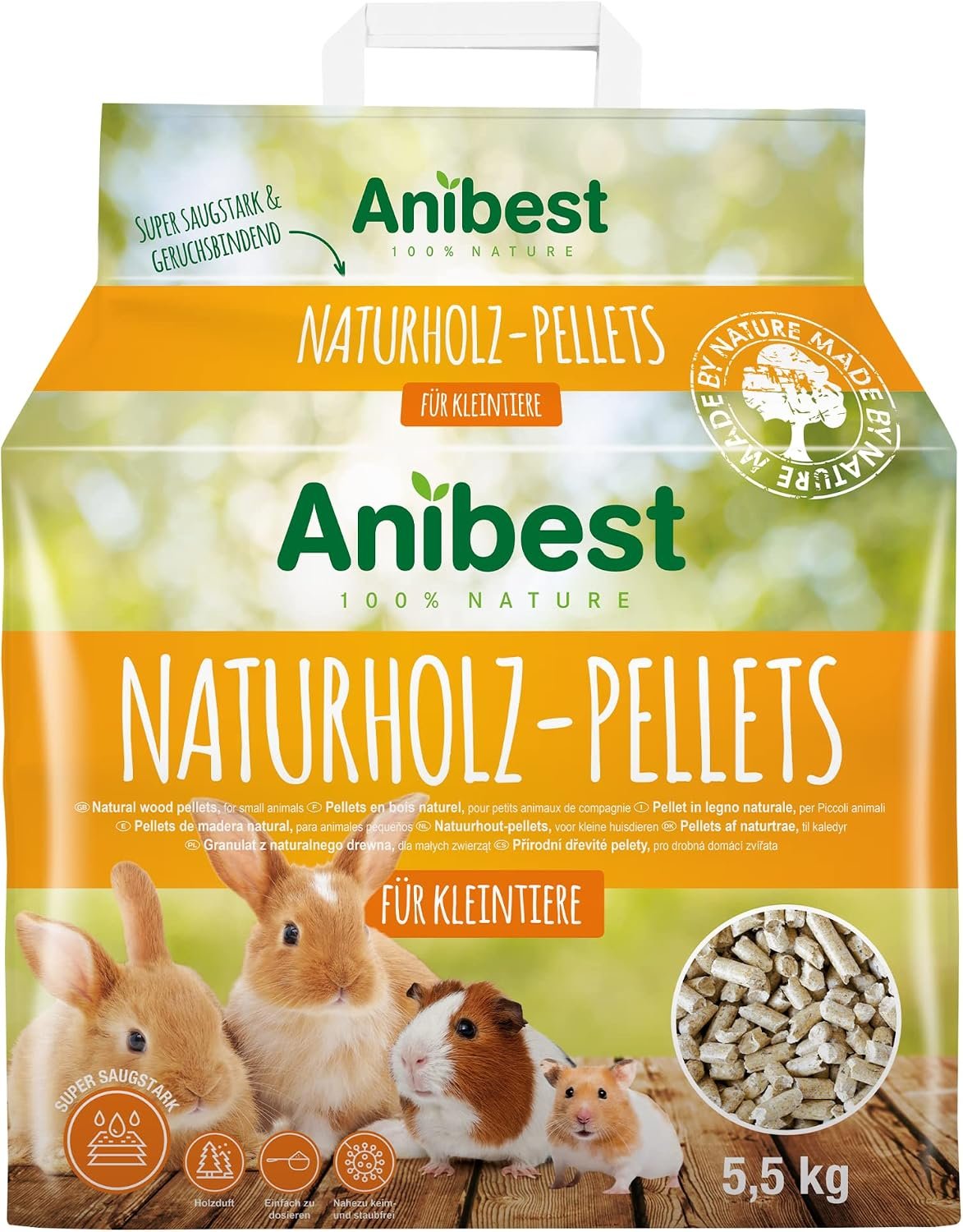 Produktabbildung: Einstreu als Pellets
