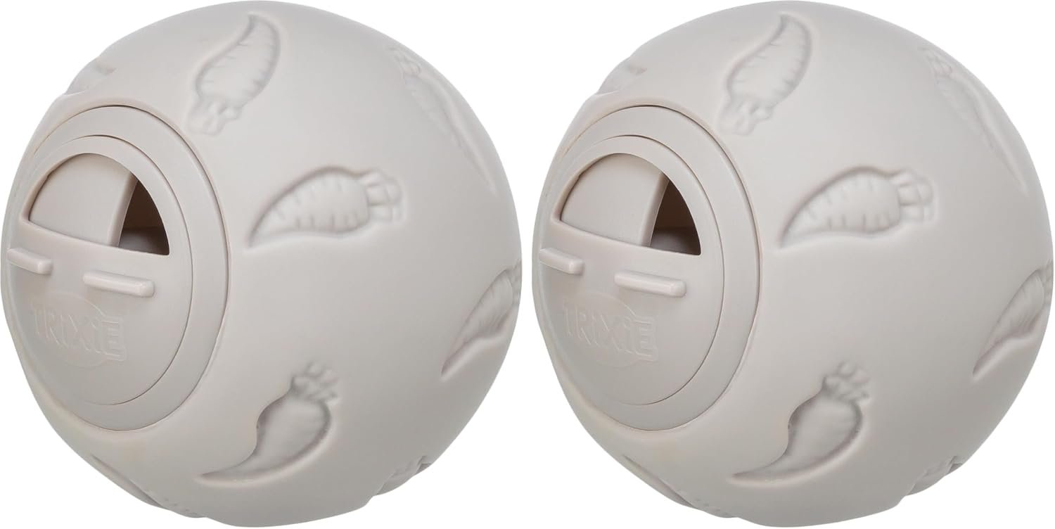 Produktabbildung: TRIXIE 6275 Snackball, Kunststoff, ø 7 cm (Packung mit 2)