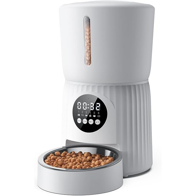 Produktabbildung: Faroro Futterautomat Katze 4L