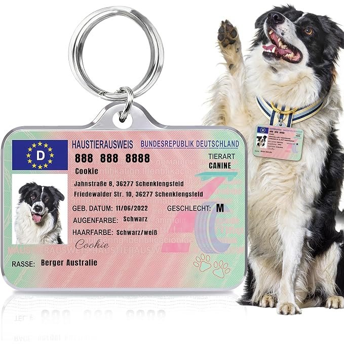Produktabbildung: Personalisierte Hundemarke mit Gravur